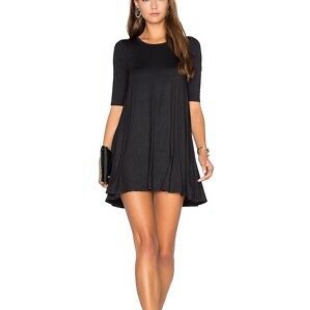 Free People Jacqueline keyhole back tunic dress